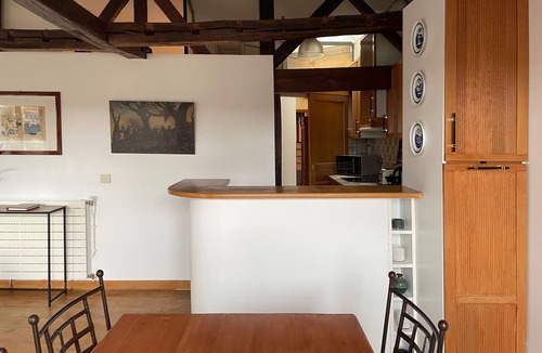 Odeon Apartment | Terrasse du Prince, top location 2 BR/BTH, A/C lift parking terrace, close M&RER