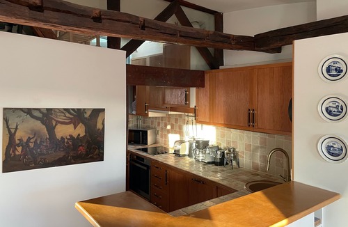 Odeon Apartment | Terrasse du Prince, top location 2 BR/BTH, A/C lift parking terrace, close M&RER