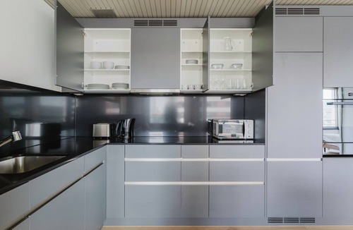 Seebach Apartment | Terrific Oerlikon 1BR w/Balcony, W/D & Elevator, by Blueground