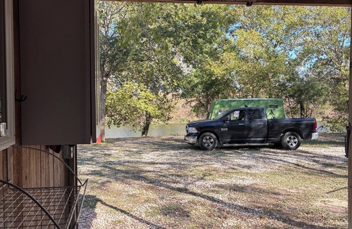 Smithville House | Terrys Water Front Bungalow on The RiversEdge AC Heat in a private campground!