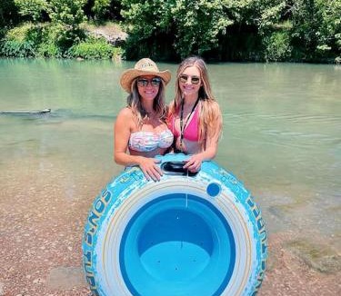 Fentress House | Texas Creekside Safari Tent Glamping Perfect for Nature Retreats for Water Sports Enthusiasts