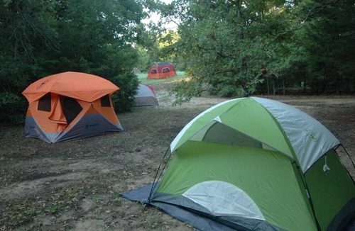 Elmo RV Rental | Texas Safari Camp-Tent & Tree House Retreat