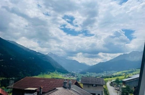 Salouf Apartment | TGESA L'ANTGERNA - Panoramic view in the mountain village