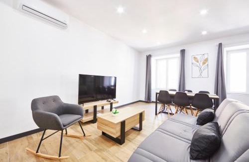 Thann Apartment | TH 101 Charmant 3 pièces spacieux tout équipé 1 à 5 pers 1er étage