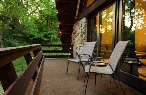 Mount Vernon Ski Chalet | The A Frame by Mt. Vernon OH.