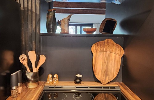 Bayfield Cabin | The Acorn of Little Sand BaynSecluded, Wooded, and Dog Friendly!