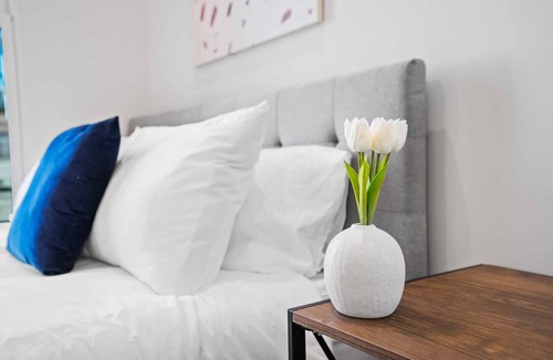 Pacific Heights Apartment | The Addison by Kasa | Light & Airy - Queen Studio | San Francisco