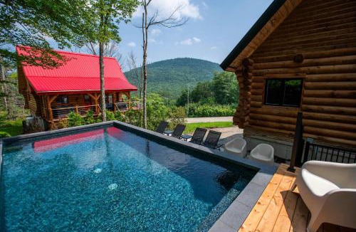 Saint-Philemon Ski Chalet | The ANIMAL - PARTY TIME - POOL SPA AND MOUNTAIN