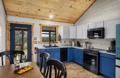 Grapetown House | The Armadillo Cabin | Great Back Porch