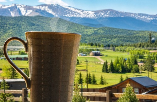 Divide Apartment | The Aspen Suite - Private Fire Pit, Forest & Mountain View