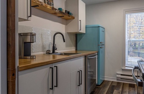 Downtown St. John's House | The Bannerman Park Loft Private Parking King Bed