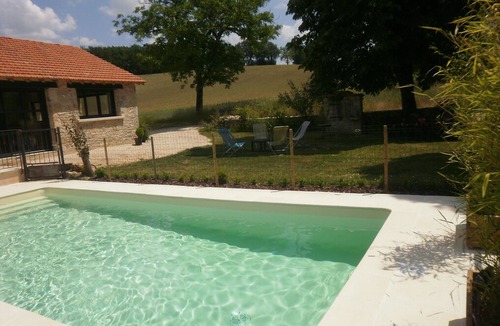 Villeneuve d'Aveyron House | The barn of Mas de Pérou with private pool