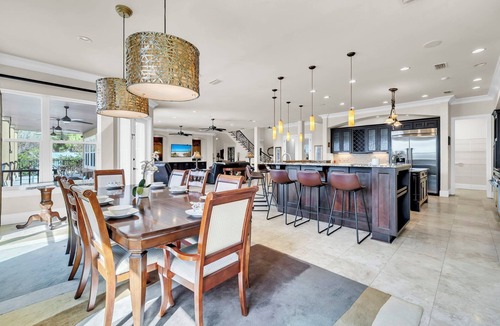 Fort Walton Beach House | The Bay House 🌊 Bayfront Escape w/Pool, Dock, Game Room & Firepit | Sleeps 16