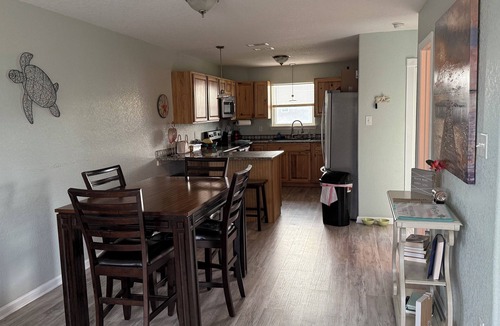 Surfside Beach House | The Beach and Surf is Just Steps Away!