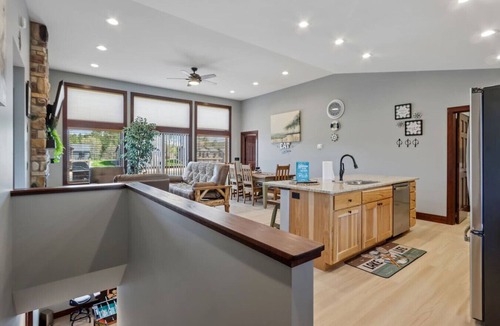 New Lisbon House | The Beach House at Sunset Lake