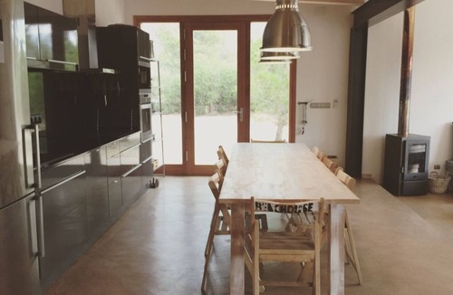 L'Ametlla de Mar Villa | THE BEACHOUSE 100meters from the beach 'A stimulating essay in rustic modernism