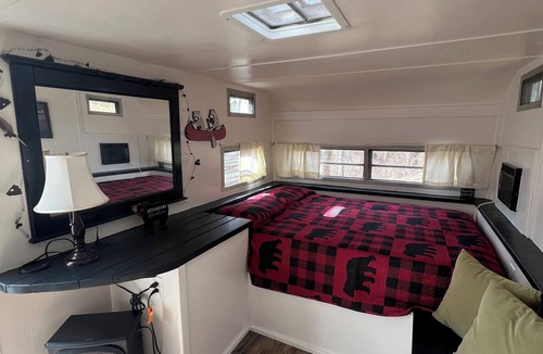 Gap Mills RV Rental | The Black Bear Vintage Camper