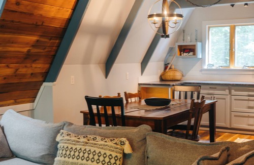 Jay Cabin | The Blue Jay A Frame