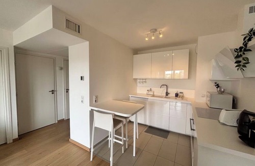 Croix-d'Argent Apartment | The blue jewel box of the Arbre Blanc
