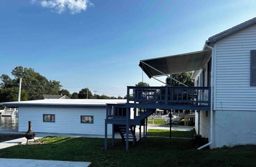 Dexter House | The Boathouse: Peaceful lakefront home with protective boathouse.