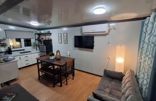 Summerlee House | The Bunker, 2 bedroom expandable container tiny house