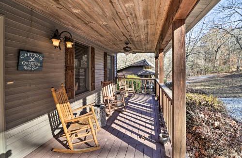 Rogers House | The Captains Quarters in Rogers w/Covered Porch!