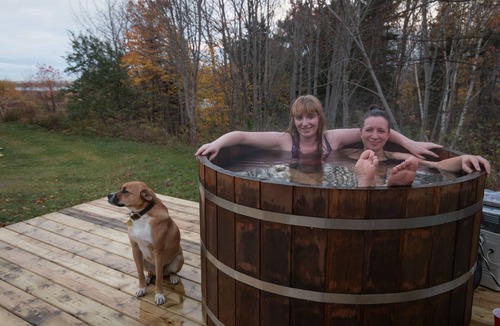 Indian Brook Resort | The Cedar Yurt at Cabot Shores Wilderness Resort
