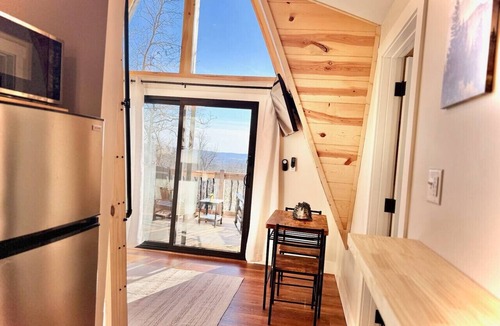 Ironton Cabin | The Charlotte: cozy mountain cabin with huge views