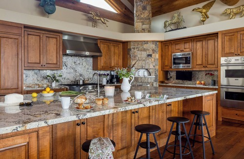 Spring Creek Ranch House | The Clear Creek Group : Teton Perspective : Notable Art Collection & Teton Views