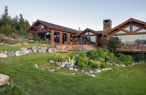 Spring Creek Ranch House | The Clear Creek Group : Teton Perspective : Notable Art Collection & Teton Views