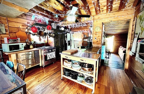 Brentwood Cabin | The Coffey Grounds. No cleaning fees!
