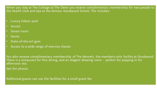 Aldingbourne House | The Cottage at The Dene