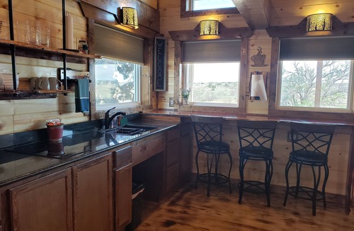 Canyon Cabin | The Cottonwood Cabin at Palo Duro.