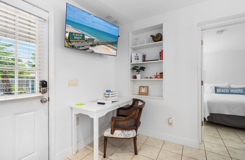 Flagler Beach House | The CrabTrap B 1BR Suite + Sleeper Sofa Beach