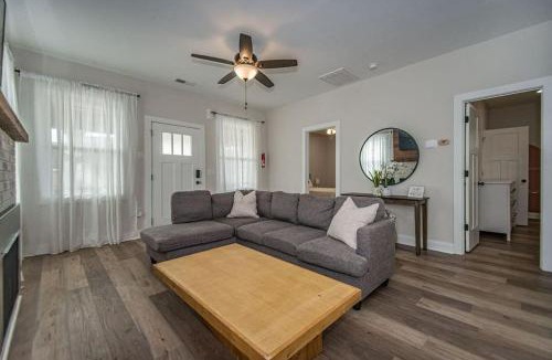 Spartanburg House | The Downtown Chalet with Fenced Backyard