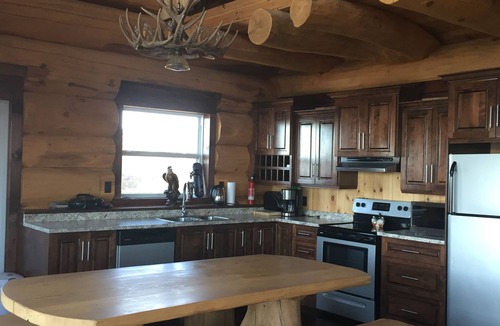 Renews House | "The Duck" Cedar Log Home Rental - Sleeps 12!