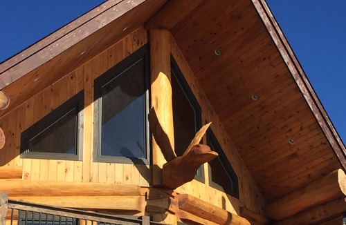 Renews House | "The Duck" Cedar Log Home Rental - Sleeps 12!