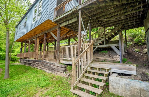 Talcott House | The Eloise - Stylish 3BR, 2 Bath Cottage on Greenbrier River, WV incl. AC, WiFi