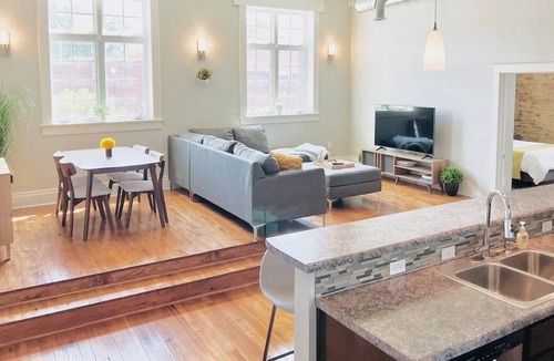 Siloam Springs Apartment | The Ember Suite is perfect for that family weekend getaway or an extended stay!