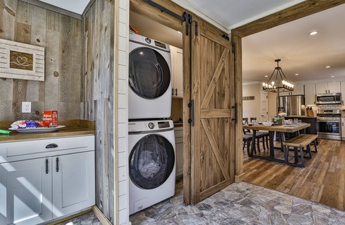 Ellijay House | The Farmhouse- Riverfront, Fiber, HotTub, Fish, DogOK, Game Room, Movie Room