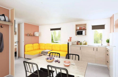 La Romieu House | The Florence Camp * - Mobile home Aqua 3 - NEW! - 3 bedrooms/2 bathrooms + CLIMATEIZATION 8 persons