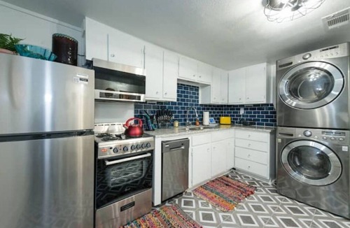 Denton Apartment | The Funky Flat-steps from Denton's nightlife!