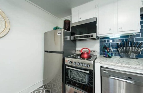 Denton Apartment | The Funky Flat-steps from Denton's nightlife!