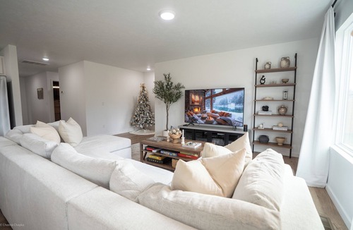 Brookline Station House | The Game Room/Man Cave Retreat. Open Floor, Kitchen appliances. Coffee Lovers.