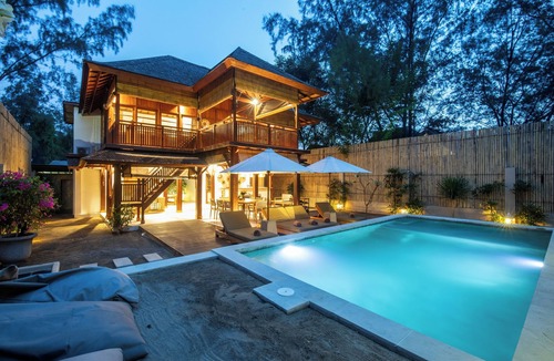 Gili Trawangan Villa | The Gili Beach Resort Villa.3, 4 BR Villa Gili Trawangan - 50m from The Beach