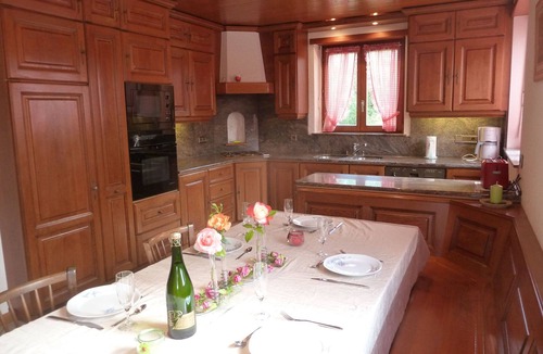 Epfig Apartment | The Gitzelbrunnen. Typical half-timbered house