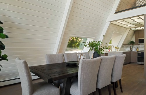 Northwest Olympia House | The Gnome Gully - A-Frame w/Sound Views