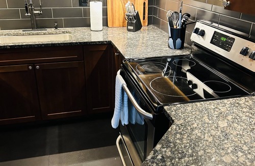 Downtown Cleveland Condo | The Gridiron - industrial chic 2B/2B warehouse condo Downtown