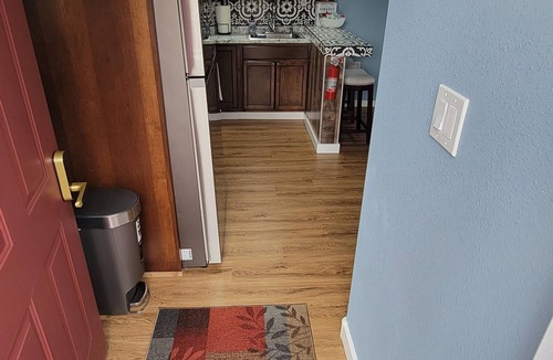 Albany Apartment | The Guesthouse Fire pit.