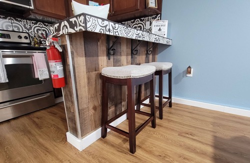 Albany Apartment | The Guesthouse Fire pit.